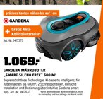 OBI Neustadt - Mähroboter „Smart Sileno Free“ 600 M² Angebot im Prospekt Mähroboter „Smart Sileno Free“ 600 M² bei OBI im Neustadt Prospekt für 1.069,00 €