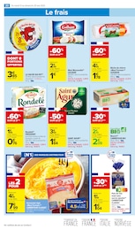 Prix et réduction Bûche De Chèvre dans le prospectus Carrefour Market en cours Offre Bûche De Chèvre dans le catalogue Carrefour Market du moment à la page 24