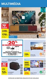 Offre Télévision dans le catalogue Carrefour du moment à la page 69