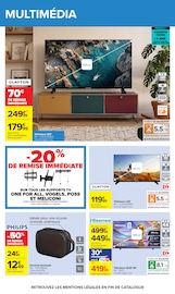 Promos Télévision dans le catalogue "Carrefour" de Carrefour Télévision en promo dans le catalogue Carrefour à la page 69