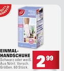 Einmalhandschuhe Schwarz Angebote von Gut & Günstig bei Marktkauf Konstanz für 2,99 €