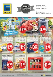 EDEKA Prospekt für Selfkant mit 24 Seiten EDEKA Prospekt für Selfkant: "Aktuelle Angebote", 24 Seiten, 22.09.2025 - 27.09.2025