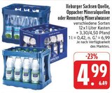 Ileburger Sachsen Quelle im Angebot bei E center in Jena Ileburger Sachsen Quelle Angebote bei E center Jena für 4,99 €