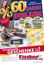 Polstermöbel Fischer Prospekt für Cham mit 8 Seiten Polstermöbel Fischer Prospekt für Cham: "60 Jahre Jubiläum", 8 Seiten, 28.07.2021 - 04.08.2021