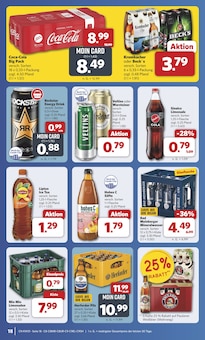 Krombacher im combi Prospekt "Markt - Angebote" mit 36 Seiten (Detmold)