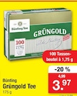 Grüngold Tee Angebote von Bünting bei Zimmermann Celle für 3,97 €