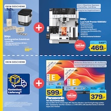 Kaffeevollautomat im EURONICS Prospekt "GUTSCHEINHEFT. EINS KAUFEN. EINS GRATIS." mit 24 Seiten (Dresden)