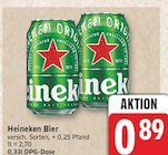 Bier von Heineken für 0,89 € bei EDEKA im Angebot Bier von Heineken im aktuellen EDEKA Prospekt
