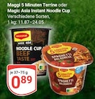 5 Minuten Terrine im Angebot bei GLOBUS in Koblenz 5 Minuten Terrine Angebote von Maggi bei GLOBUS Koblenz für 0,89 €