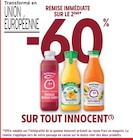 Intermarché Hallennes-lez-Haubourdin - Promo -60% remise immédiate sur le 2ème sur tout innocent Promo -60% remise immédiate sur le 2ème sur tout innocent à dans le catalogue Intermarché à Hallennes-lez-Haubourdin