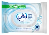 Papier hygiénique humide - LOTUS - Carrefour Papier hygiénique humide - LOTUS à 1,09 € dans le catalogue Carrefour