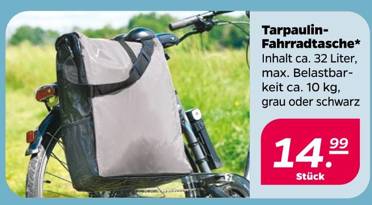 Tarpaulin-Fahrradtasche