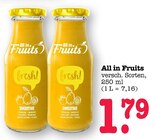 Smoothie Angebote von All in Fruits bei E center Rastatt für 1,79 €