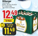 Bitburger Angebote von Bitburger bei Trinkgut Hilden für 11,49 €