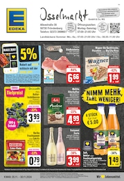 EDEKA Prospekt: "Aktuelle Angebote", 24 Seiten, 25.11.2024 - 30.11.2024