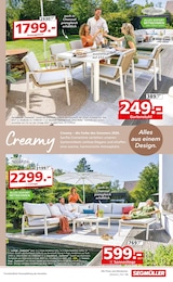 Segmüller Gartenliege im Prospekt 