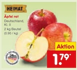Äpfel rot Angebote von Heimat bei Netto Marken-Discount Pforzheim für 1,79 €