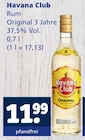Aktuelles Rum Original 3 Jahre Angebot bei Getränkewelt in Gelsenkirchen ab 11,99 €