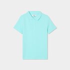Polo manches courtes à détail brodé bleu turquoise garçon - La Halle Polo manches courtes à détail brodé bleu turquoise garçon à 5,99 € dans le catalogue La Halle