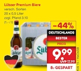 Aktuelle Lübzer Angebote bei Netto Marken-Discount in Rostock Aktuelles Premium Biere Angebot bei Netto Marken-Discount in Rostock ab 9,99 €