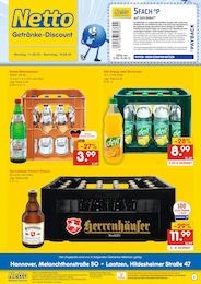 Netto Marken-Discount Prospekt: "DER ORT, AN DEM DU IMMER AUSGEZEICHNETE PREISE FINDEST.", 2 Seiten, 11.08.2025 - 16.08.2025