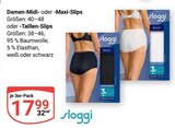 Damen-Midi- oder -Maxi-Slips im Angebot bei GLOBUS in Bad Kreuznach Damen-Midi- oder -Maxi-Slips Angebote von sloggi bei GLOBUS Bad Kreuznach für 17,99 €