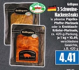 EDEKA Lollar - Schweine-Nackensteaks Angebot im Prospekt Schweine-Nackensteaks bei EDEKA im Lollar Prospekt für 4,41 €