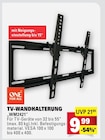Aktuelle Fernseher Angebote bei Marktkauf in Böblingen Aktuelles TV-Wandhalterung Angebot bei Marktkauf in Böblingen ab 9,99 €