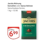 Krönung Gemahlen Angebote von Jacobs bei GLOBUS Neunkirchen für 6,99 €