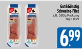 Aktuelles Schweine-Filet Angebot bei EDEKA in Augsburg ab 6,99 €