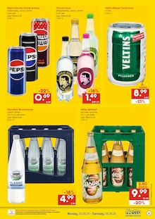 Pepsi im Netto Marken-Discount Prospekt "DER ORT, AN DEM DU IMMER AUSGEZEICHNETE PREISE FINDEST." mit 8 Seiten (Herne)