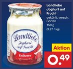 Joghurt auf Frucht im Angebot bei Netto Marken-Discount in Goslar Joghurt auf Frucht Angebote von Landliebe bei Netto Marken-Discount Goslar für 0,49 €
