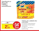 Tortellini jambon cru - LUSTUCRU en promo chez Intermarché Calais à 2,63 €