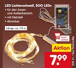 Netto Marken-Discount Königsbrunn - LED Lichterschweif, 200 LEDs Angebot im Prospekt LED Lichterschweif, 200 LEDs bei Netto Marken-Discount im Königsbrunn Prospekt für 7,99 €