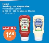Ketchup von Heinz im aktuellen V-Markt Prospekt für 1,66 €