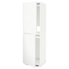 Hochschrank f Kühl-/Gefrierschrank weiß/Voxtorp matt weiß 60x60x200 cm Angebote von METOD bei IKEA Sindelfingen für 294,40 €