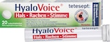 Lutschtabletten HyaloVoice Hals Rachen Stimme 20 St bei dm-drogerie markt im Erbach Prospekt für 3,75 €