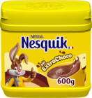 POUDRE CHOCOLATÉE EXTRA CHOCO NESQUIK - NESTLE - Auchan Hypermarché POUDRE CHOCOLATÉE EXTRA CHOCO NESQUIK - NESTLE à 5,29 € dans le catalogue Auchan Hypermarché
