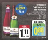 Sekt, Fruchtsecco oder Alkoholfrei Angebote von Rotkäppchen bei E center Plauen für 0,88 €