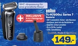 Aktuelle Rasierer Angebote bei EURONICS in Neuss Aktuelles 71-N7200cc Series 7 Rasierer Angebot bei EURONICS in Neuss ab 149,00 €