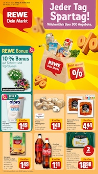 REWE Prospekt Dein Markt mit  Seiten in Krefeld und Umgebung