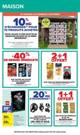 Promos Granulé Bois dans le catalogue "Carrefour" de Carrefour Granulé Bois en promo dans le catalogue Carrefour à la page 71