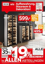 XXXLutz Möbelhäuser Schuhschrank im Prospekt 