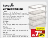 Aufbewahrungsbox Bea 5,5 Liter Angebote von Keeeper bei Marktkauf Kirchheim für 7,99 €