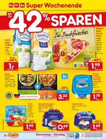 Pizza im Netto Marken-Discount Prospekt "Aktuelle Angebote" mit 56 Seiten (Ulm)