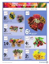 Offre Roses dans le catalogue E.Leclerc du moment à la page 7
