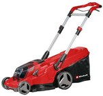 Promo Tondeuse sans fil avec batterie 18 V - largeur de coupe 42 cm - hauteur de coupe 25 à 75 mm - bac 50 L Einhell RASARRO 36/42 (2x5,2Ah) à 369,00 € dans le catalogue Castorama à Hérouville-Saint-Clair