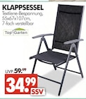 KLAPPSESSEL im Angebot bei Wreesmann in Brandenburg KLAPPSESSEL Angebote von Top Garten bei Wreesmann Brandenburg für 34,99 €