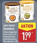 Pumpernickel im Angebot bei ALDI Nord in Falkensee Pumpernickel Angebote von Finest Bakery bei ALDI Nord Falkensee für 1,99 €