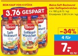 Netto Marken-Discount Linden - Saft-Bockwurst oder Geflügelwürstchen Angebot im Prospekt Saft-Bockwurst oder Geflügelwürstchen bei Netto Marken-Discount im Linden Prospekt für 7,00 €
